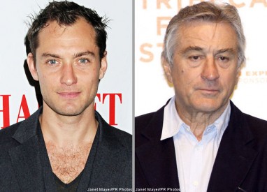 Jude Law (vpravo) a Robert De Niro, Zdroj: aceshowbiz.com