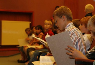 Imatrikulace žáků v rámci projektu Teen Age University na UJEP, Foto: Josef Růžička
