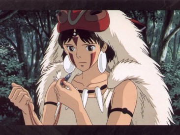 Princezna Mononoke bojuje za svou vlast. Zdroj: distributor filmu