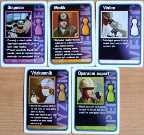 Pandemic - karty rolí, Foto: Dušan Takáč, Topzine.cz