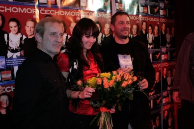 František Černý, Ewa Farna, Karel Holas. Foto: Karel Slabý