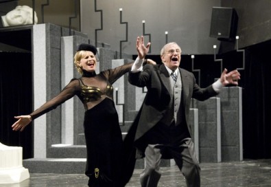 Lysistrata 3 Jitka Molavcová a Jiří Suchý v Lysistratě, Zdroj: semafor.cz