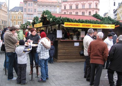 V&aacute;nočn&iacute; trhy na N&aacute;měst&iacute; Svobody, Foto: Eva M&aacute;cov&aacute;, Topzine.cz
