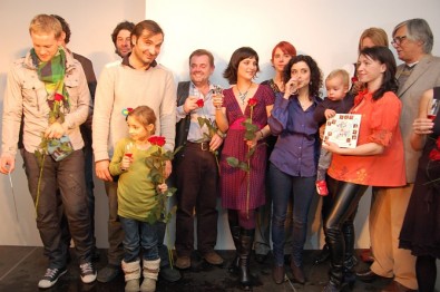 Fotografie ze křtu knihy, zdroj: archiv knihy