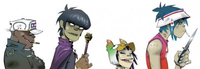 Gorillaz, Zdroj: archiv