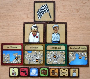 Cuba Cube - kartičky měst, bosse, policajta a cíle, Foto: Hana Vítová, Topzine.cz