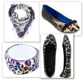 Zv&iacute;řec&iacute; doplňky. Zdroj: dorothyperkins.com, debehams.com, asos.com, spendicity.com