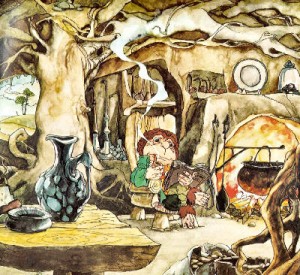 hobbit Hobit, ilustrace