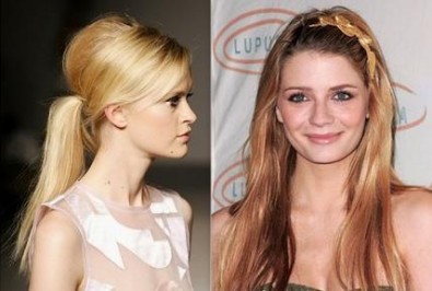 Dlouh&eacute; vlasy trochu jinak, Zdroj: hairbrained.wordpress.com, dailymakeover.com