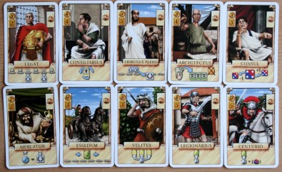 Řím - karty osob, Foto: Hana Vítová, Topzine.cz