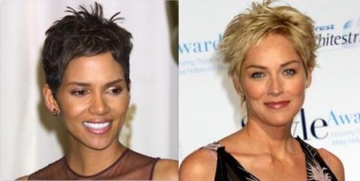 Ultrakr&aacute;tk&yacute; sestřih I, Zdroj: 1000celebrityhairstyles.wordpress.com, short-hair-trends.blogspot.com