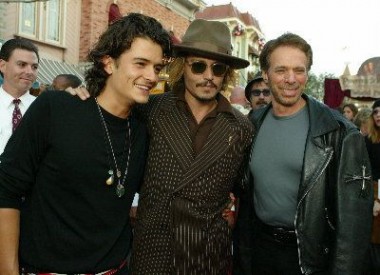 Orlando Bloom, Johnny Depp a Jerry Bruckheimer