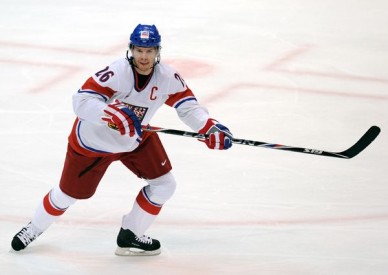 Kapitán Patrik Eliáš český tým k medaili nedovedl, Zdroj: www.olympic.cz