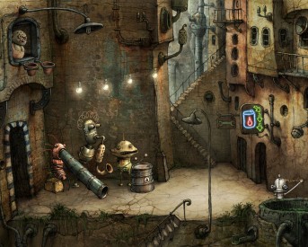 Machinarium 03 - Hudebníci mach-alle