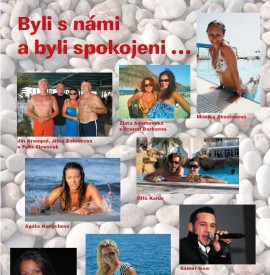 Sámer Issa a další spokojení zákazníci Sunny Days v katalogu cestovní kanceláře z roku 2009, Zdroj: sunnydays.cz/leto2009/cz/Uvod-CZ.pdf