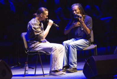 Bobby McFerrin a Dan Bárta, autor: Petra Hájská