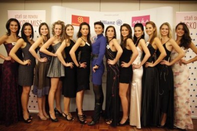 Finalistky České Miss 2010 zdroj: ceskamiss.cz