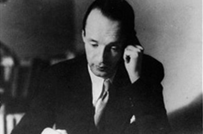 Přemýšlející autor při práci. Zdroj: libraries.psu.edu/nabokov/zembla.htm