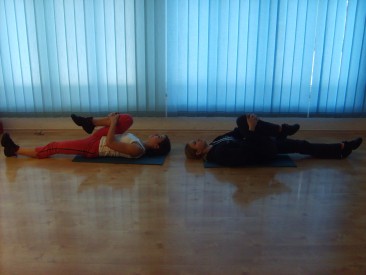 Závěrečné protažení Foto: Karmela Beránková, Topzine.cz