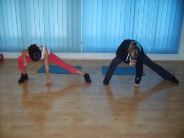 Další cvik závěrečného protahování Foto: Karmela Beránková, Topzine.cz