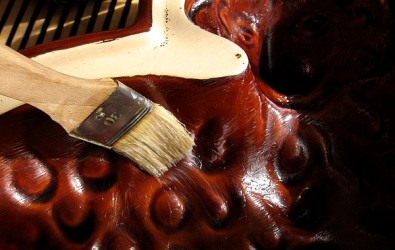 Formu důkladně vymažeme tukem, Zdroj: Eva Mácová, Topzine.cz