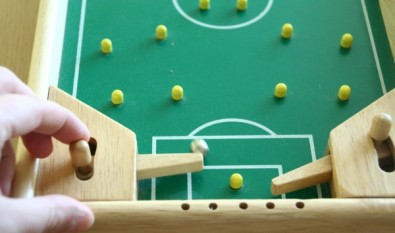 Flipper: stolní fotbal - pink, Foto: Hana Vítová, Topzine.cz