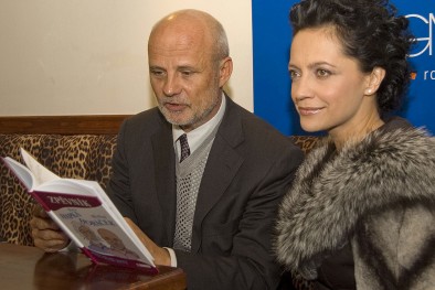 krest-knihy-hapka-horacek Michal Horáček s Lucií Bílou, Zdroj: Radek Adámek, Topzine.cz