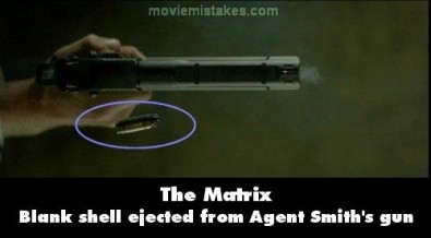 Slepá nábojnice, zdroj: moviemistakes.com