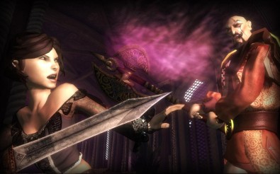 "Já ti dám, dělat smrťákovi problémy!" Zdroj: venetica-game.com