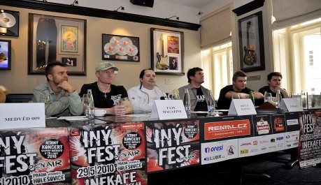 Tisková konference Iný fest, Foto: Martin Krofta, Topzine.cz