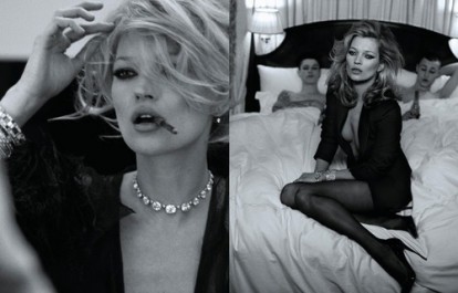 Fotografie Kate Moss od Petera Lindbergha
