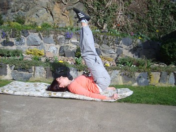 Cvik na spodní problémové bříško, Foto: Karmela Beránková, Topzine.cz