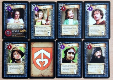 Ať žijí rytíři - karty postav, Foto: Dušan Takáč, Topzine.cz