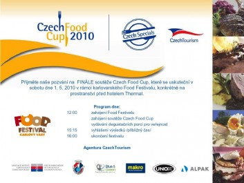 Czech Food Cup, Zdroj: Pořadatel