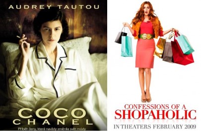 Coco Chanel, Báječný svět shoppaholiků Zdroj:radiobonton.cz, cablecarcouture.com