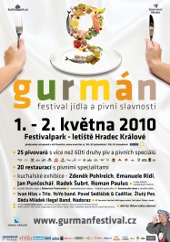 Prospekt k festivalu, Zdroj: gurmanfestival.cz