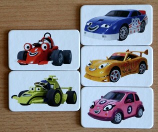 Roary závodní auto: Stříbrná stopa Roary závodní auto: Stříbrná stopa - postavy, Foto: Hana Vítová, Topzine.cz