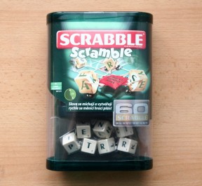 Scrabble Scramble - balení v obchodě, Foto: Hana Vítová, Topzine.cz