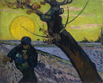 Vincent van Gogh, Rozsévač, 1888, olej na plátně, 32 x 40 cm, zdroj: Van Gogh Museum