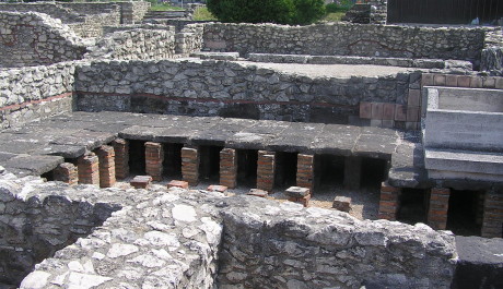 Systém vytápění staveb - hypocaustum