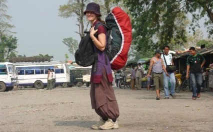 Lenka Pallotti v Indii Lenka Pallotti v Indii, Zdroj: archiv Lenky Pallotti