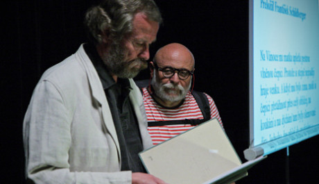 FOTO: Otto Jägersberg a Arnošt Goldflam