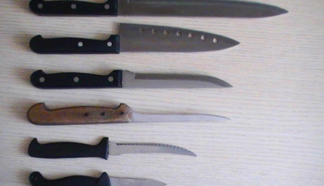 FOTO: Různé druhy nožů