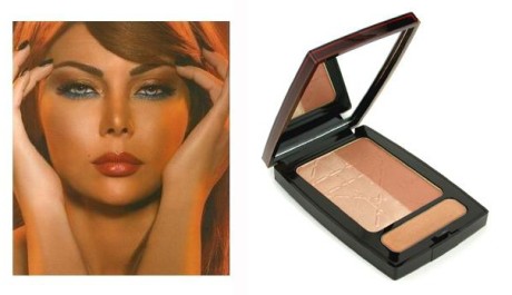 Bronzové líčení a make-up