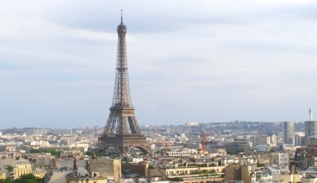 Paříž Eiffelova věž