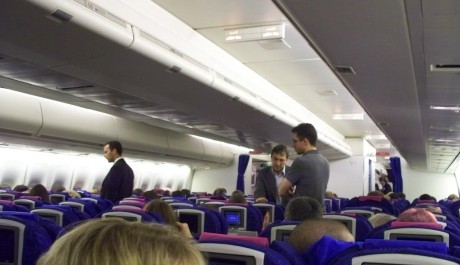 Interiér letadla, Zdroj: photobucket.com