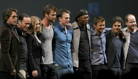 FOTO: Herecká sestava The Avengers na Comic-Con 2010, Foto: Kevin Winter,Getty Images