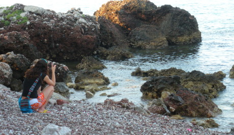 FOTO: pláž v Černé Hoře