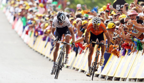 Andy Schleck, Samuel Sánchez