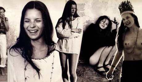 FOTO: První editorial Kate Moss pro časopis Face